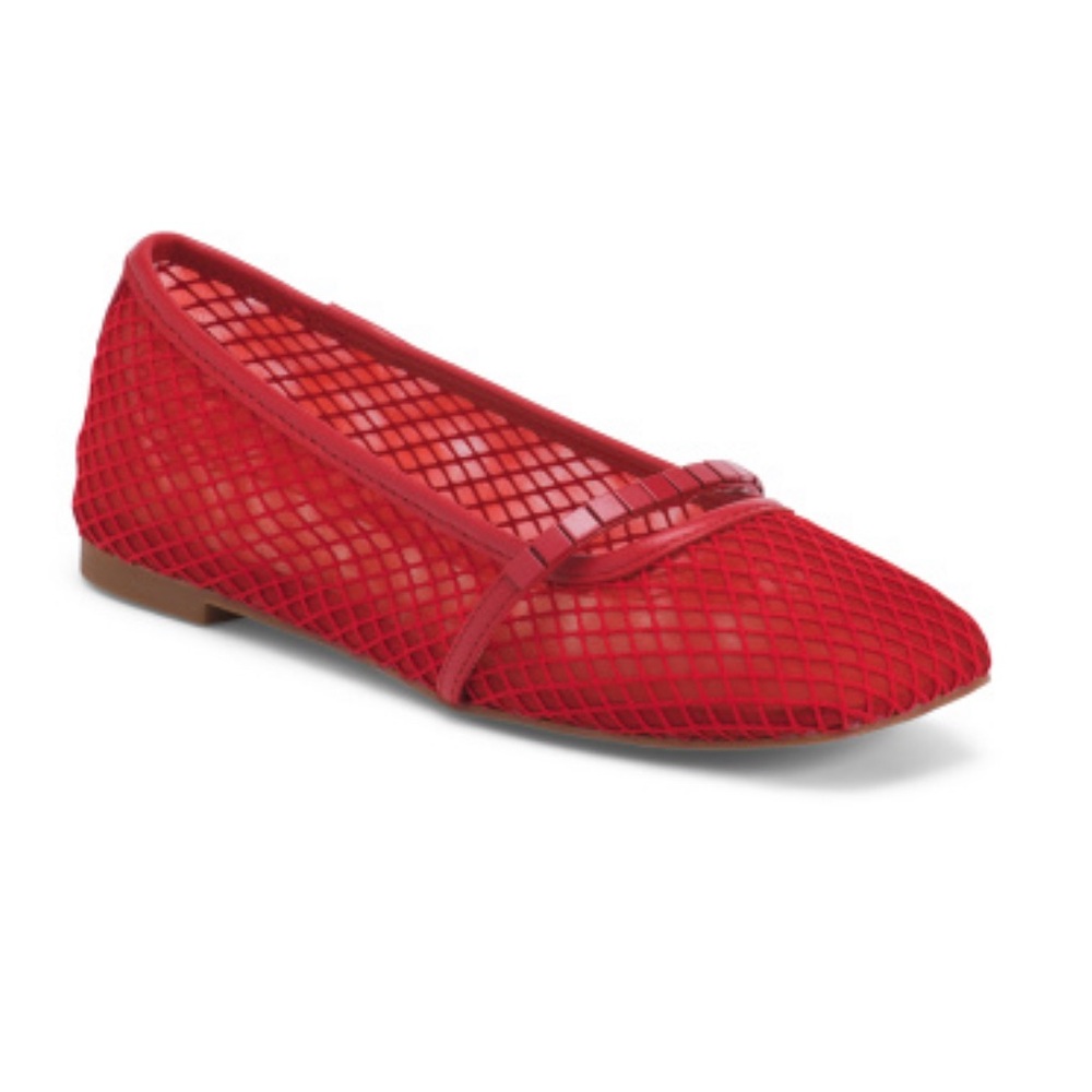 Sanctuary Red Woven Loafers Sleek Flats.  worn once